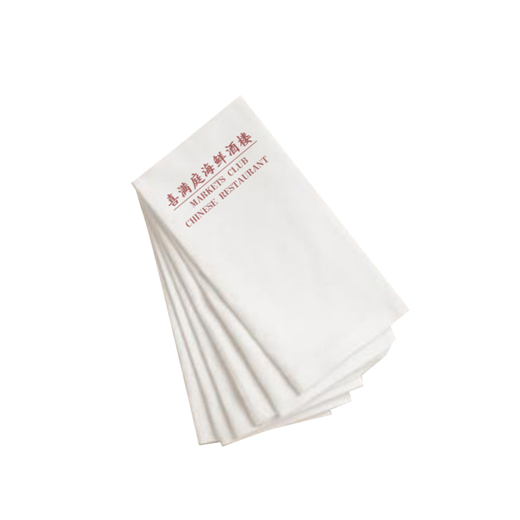 1/8 fold restaurant party disposable wholesale napkin tissue 100 sheets
