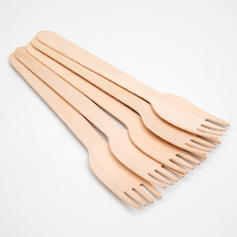 Disposable Wooden Fork 160×27×1.8MM