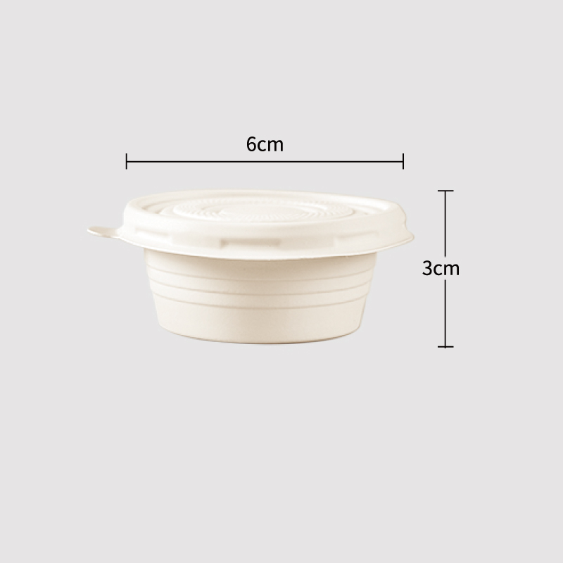 Corn Starch Based Material Disposable 2OZ Sauce Cup 6CM*3CM
